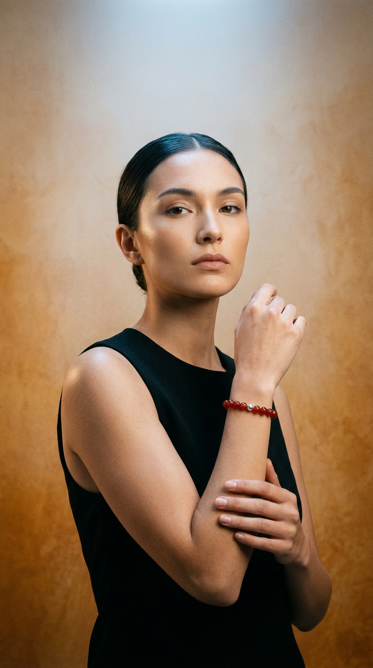 AI product shot of Inner Flame Bracelet