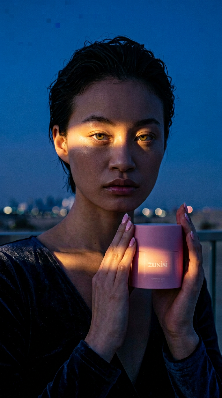 AI product shot of Butter me balm