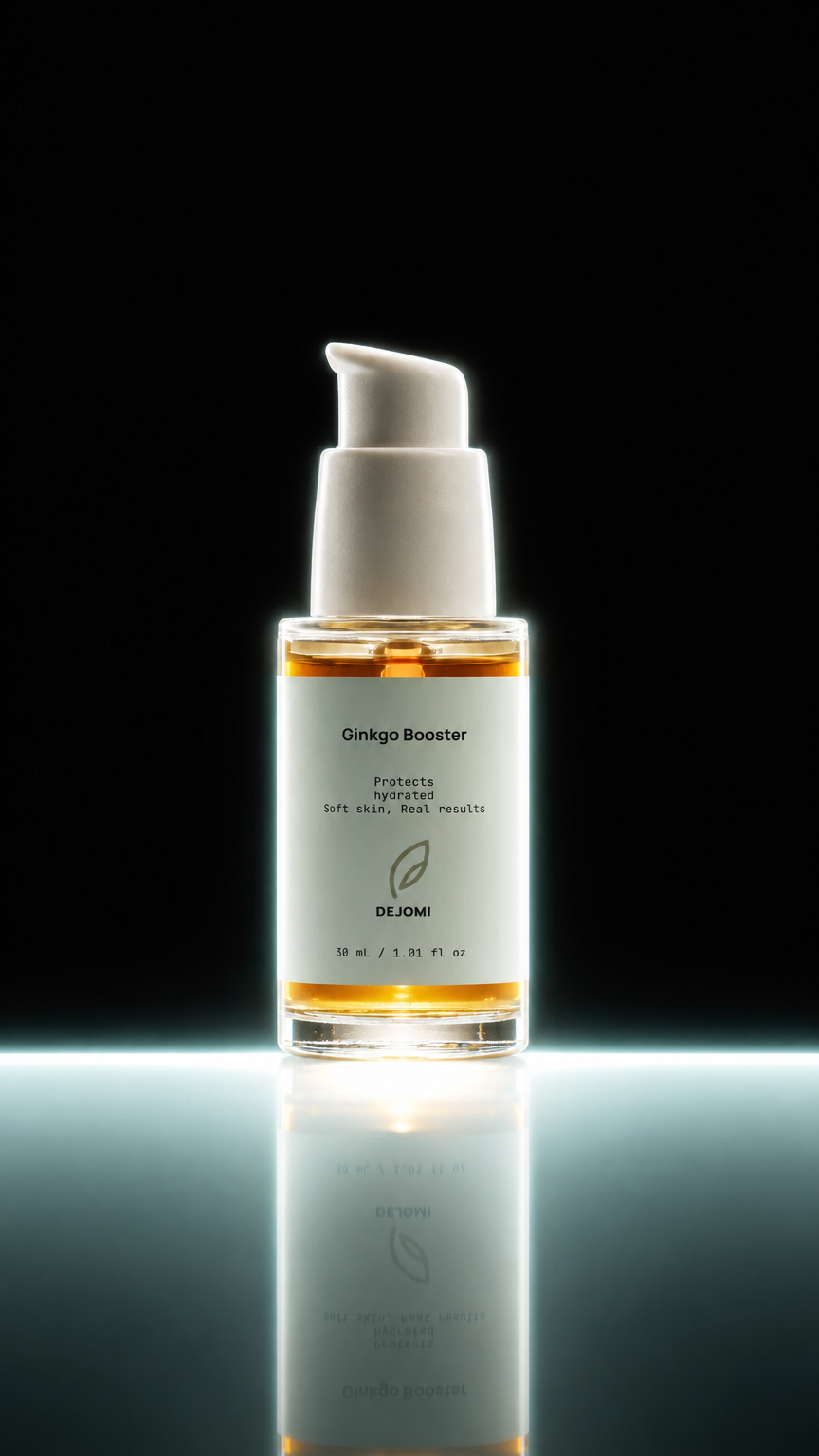 AI product shot of Ginkgo Booster