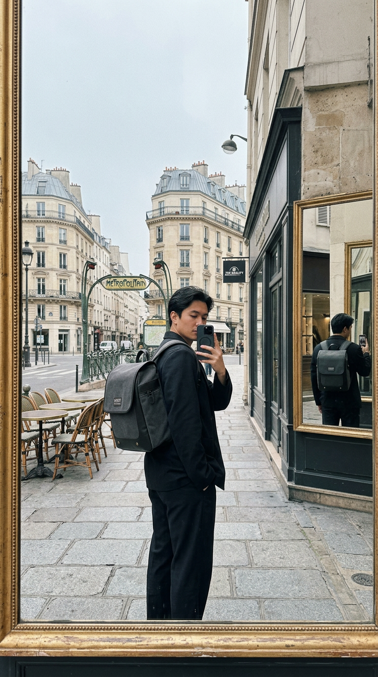 AI product shot of Zen Quality Backpacks