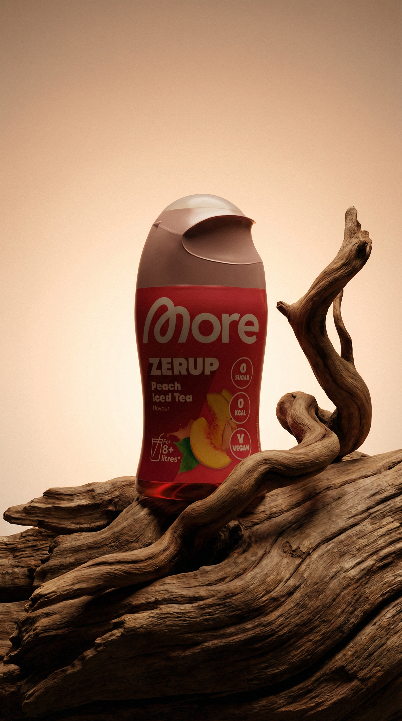 AI product shot of Zerup - Getränkesirup ohne Zucker