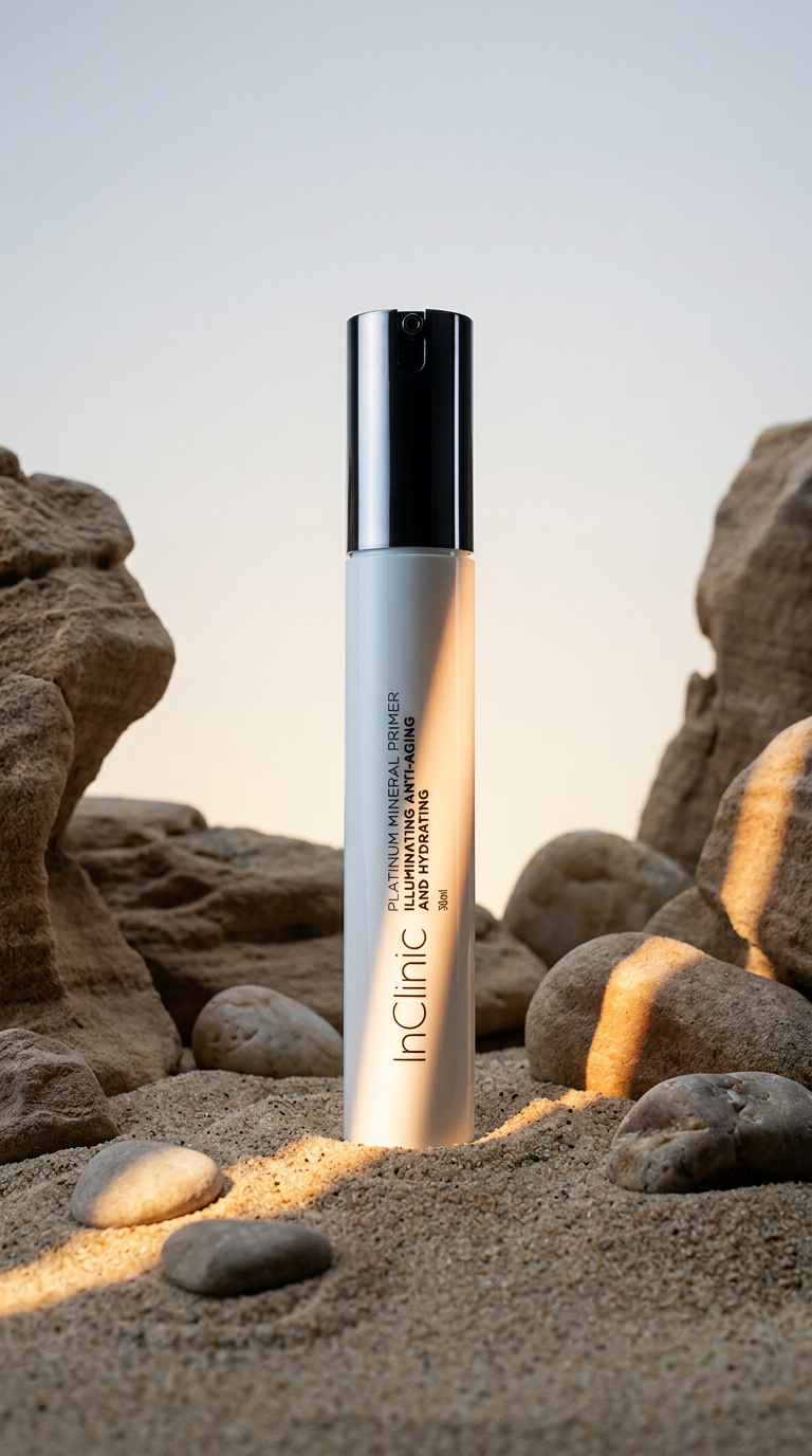 AI product shot of Platinum Mineral Primer