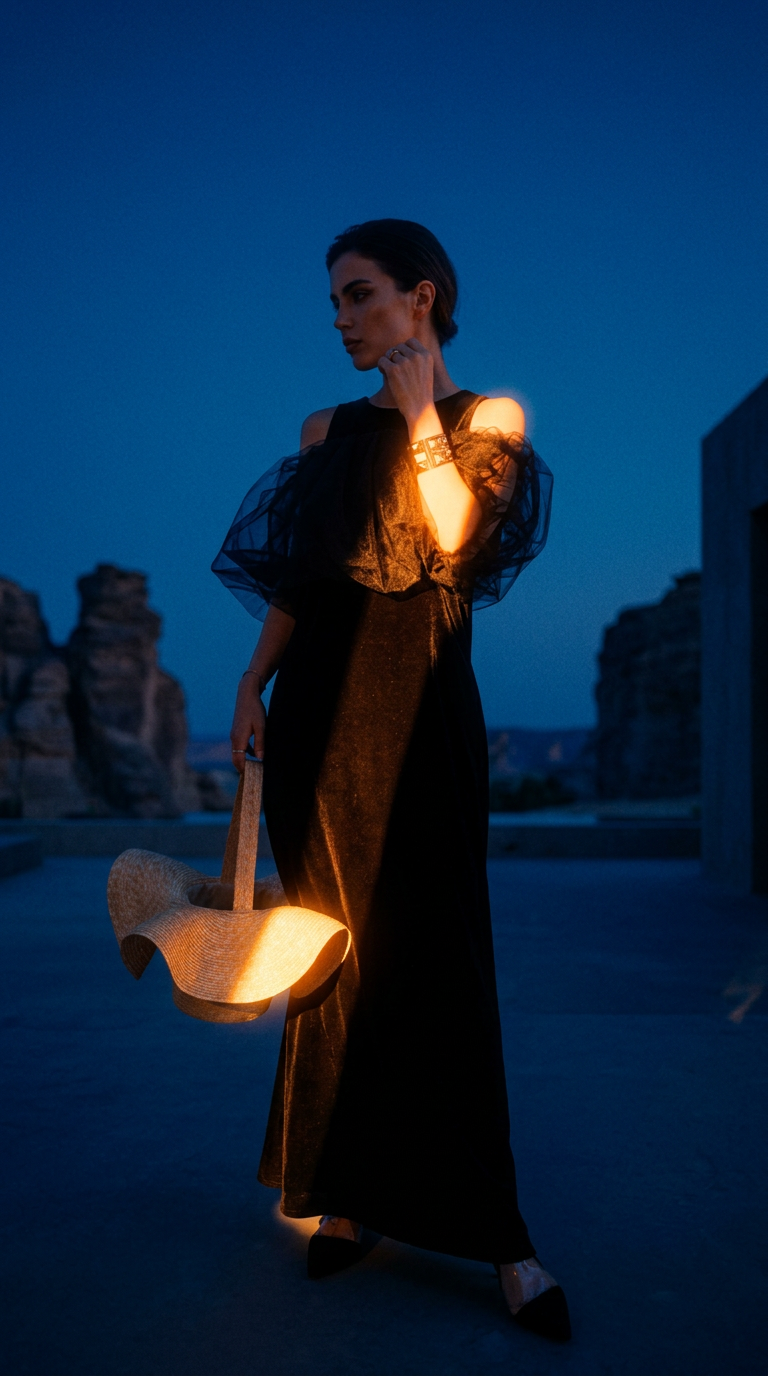 AI product shot of Ameri VINTAGE(アメリヴィンテージ) 【Mサイズ】UND MANY WAY BALLOON VEIL DRESS