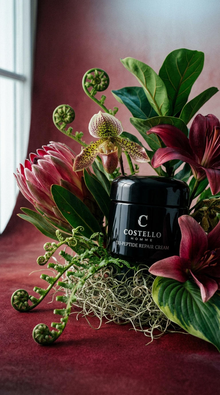 AI product shot of Tri-Peptide Repair Cream