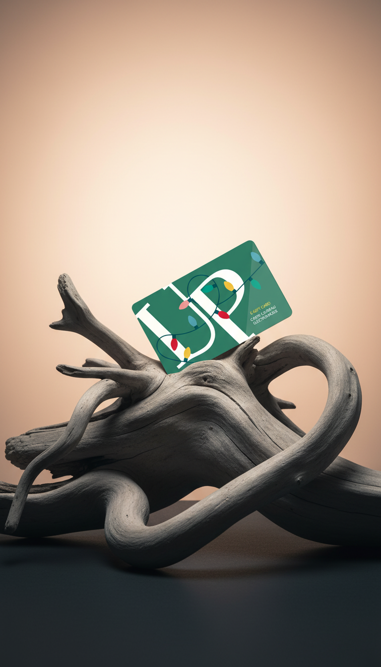 AI product shot of E-Gift Card