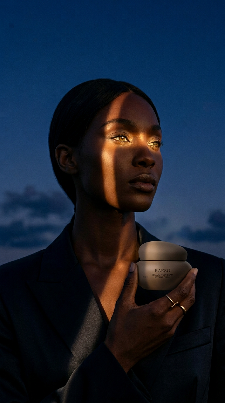 AI product shot of Morning Dew Vitamin C Serum