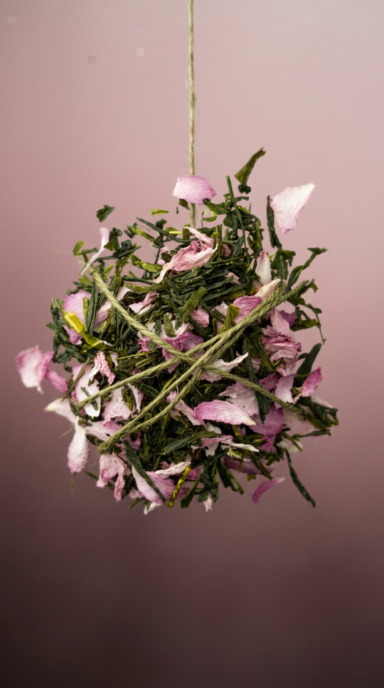 AI product shot of Cherry Blossom Green Tea