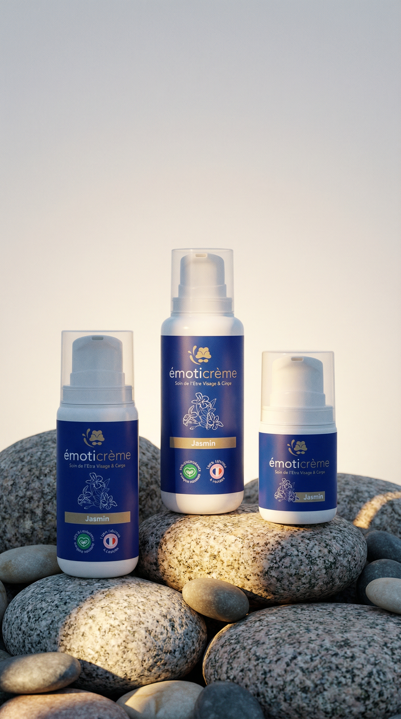AI product shot of Émoticrème® Jasmin