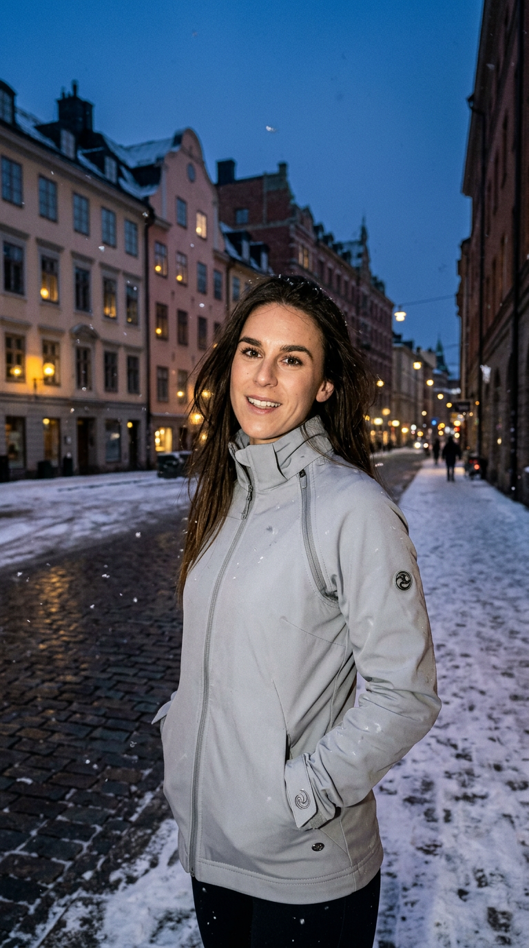 AI product shot of Jacke MAILA 2 in 1