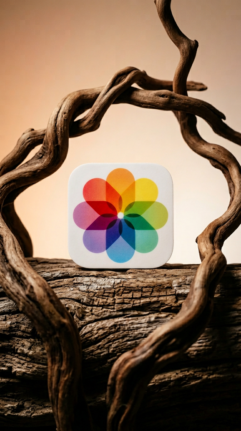 AI product shot of iCloud Photos