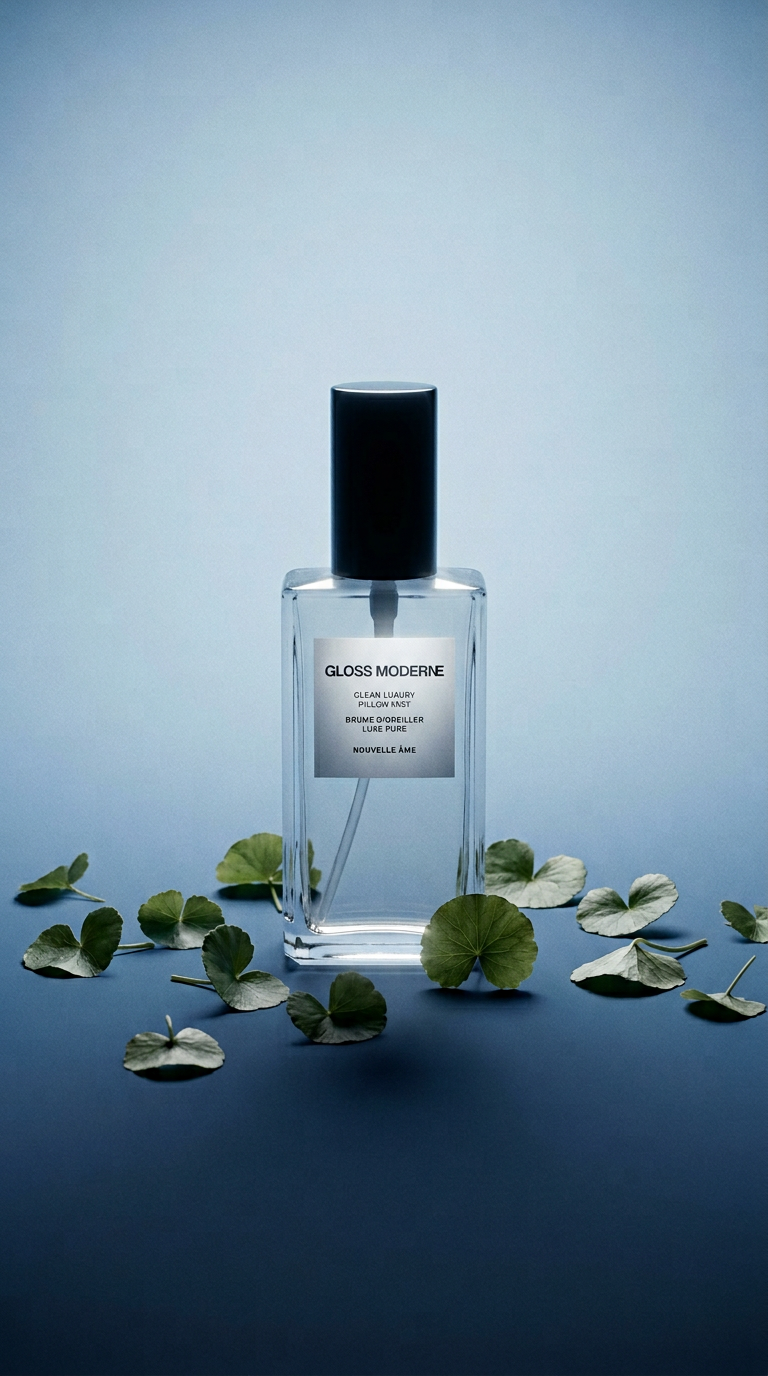 AI product shot of Clean Luxury Pillow Mist - Nouvelle Âme