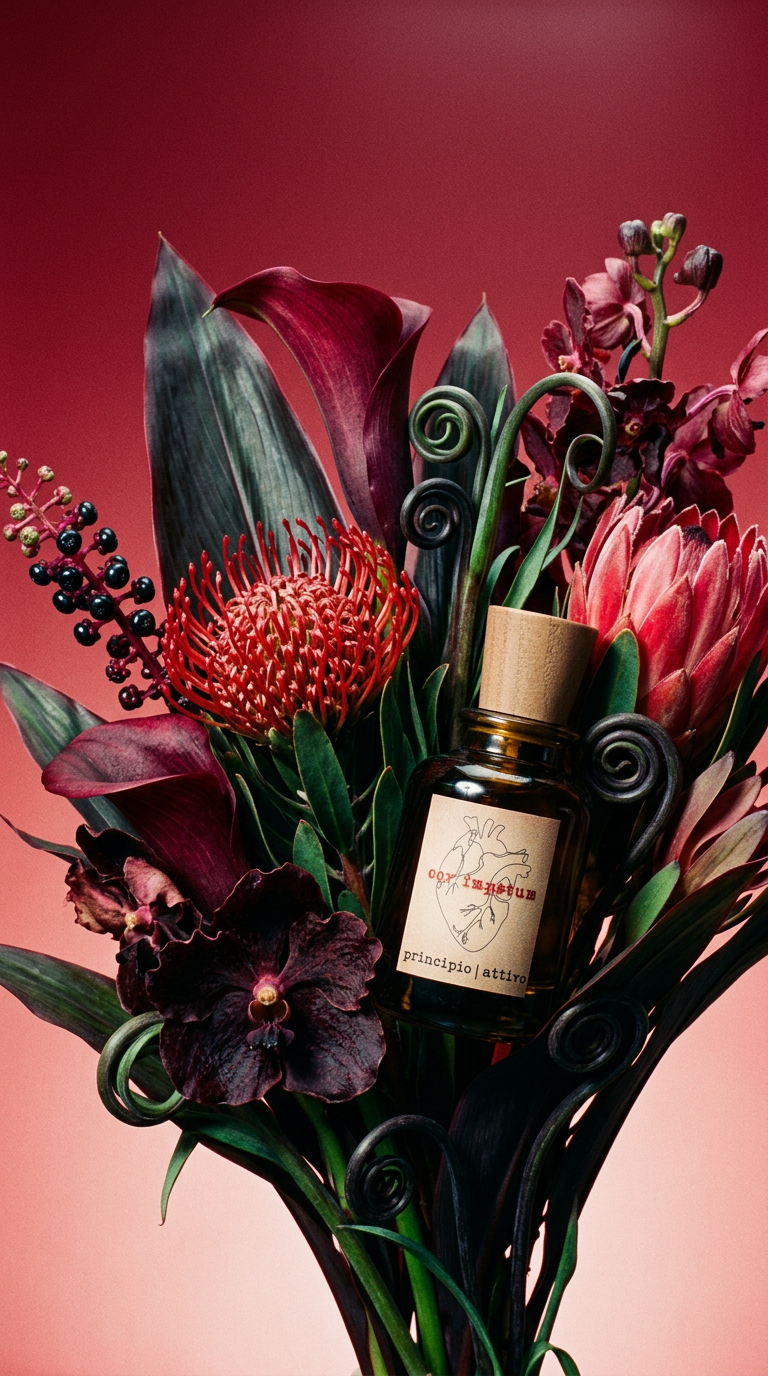 AI product shot of Profumo Cor Impetum