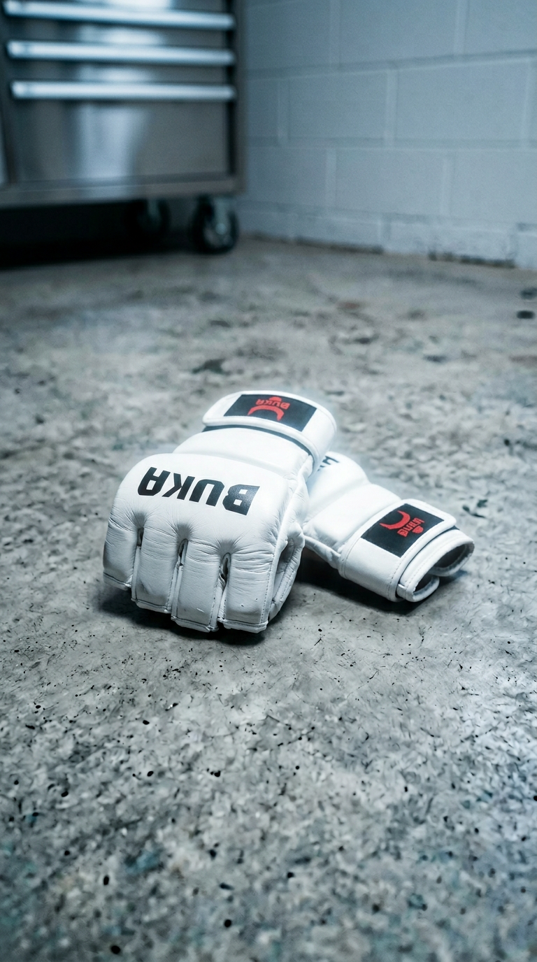 AI product shot of BUKA FIGHTWEAR