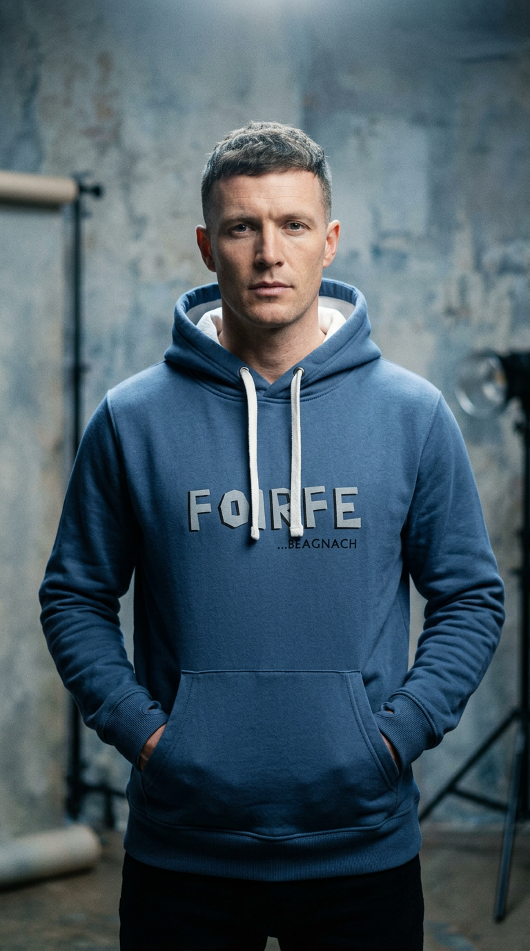AI product shot of Foirfe - Heavyweight Adults' Hoodie