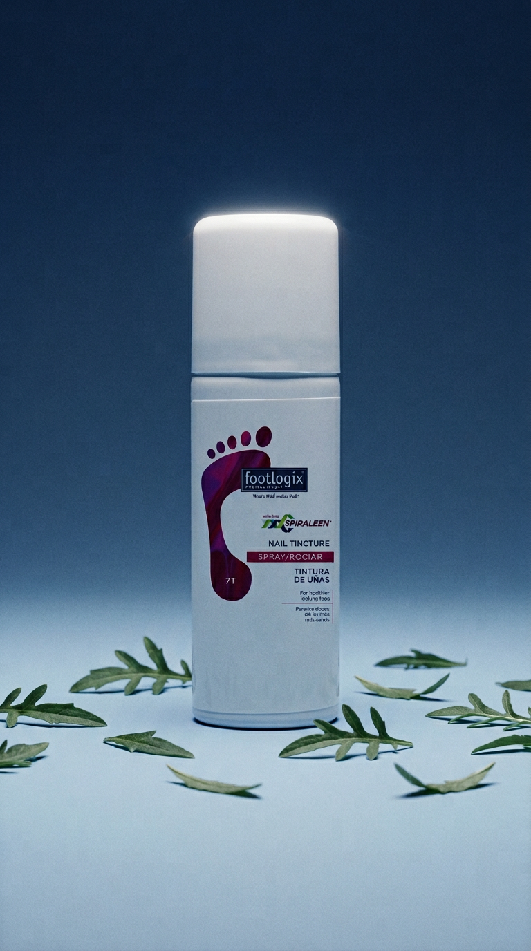 AI product shot of Footlogix® Nail Tincture Spray