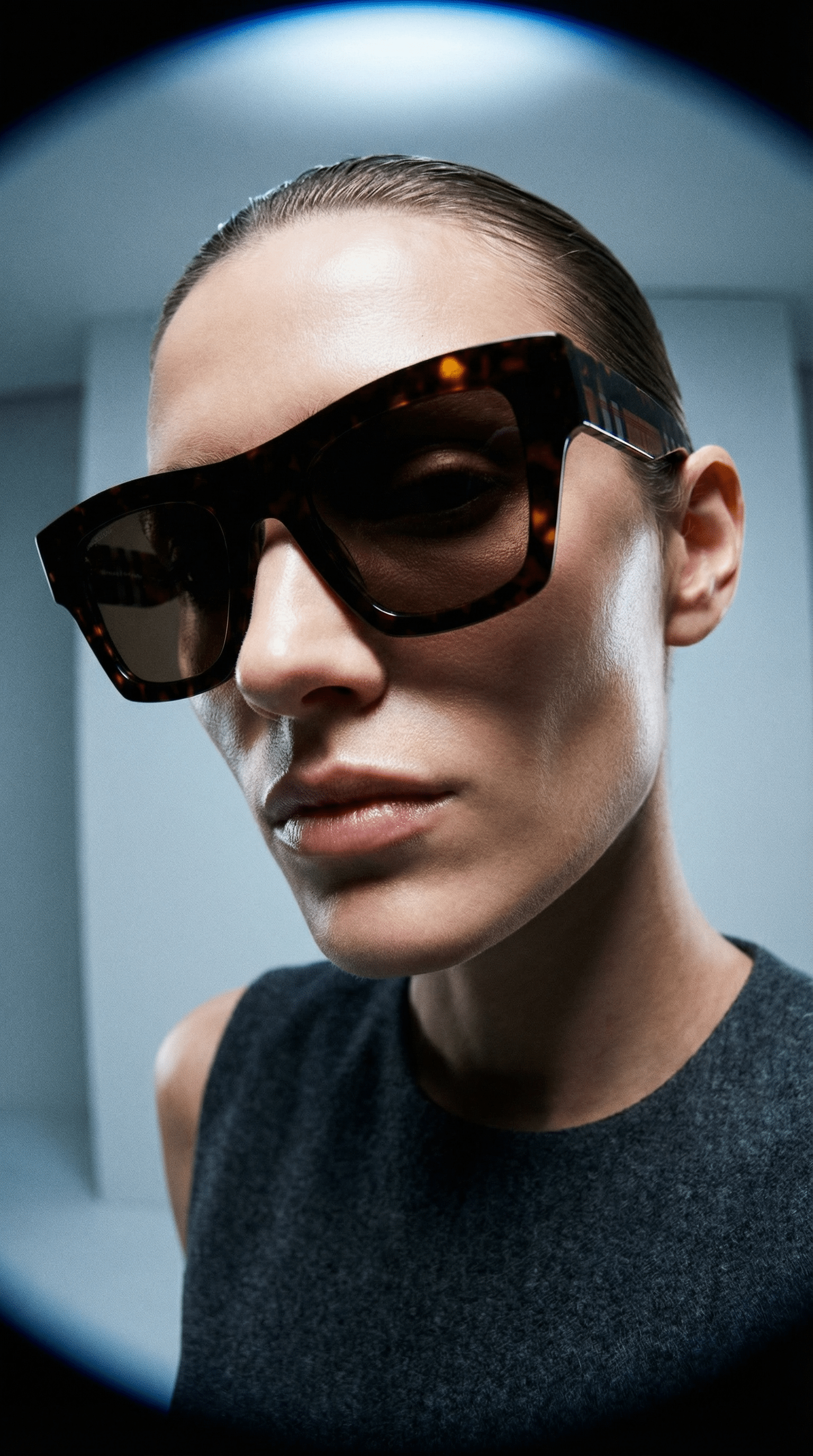 AI product shot of Be4360 Dark Havana / Dark Brown