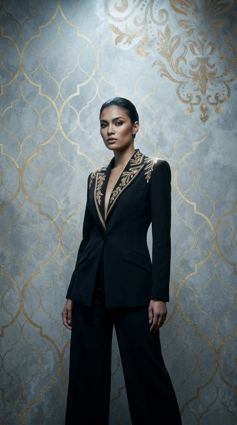 AI product shot of Bright Damask