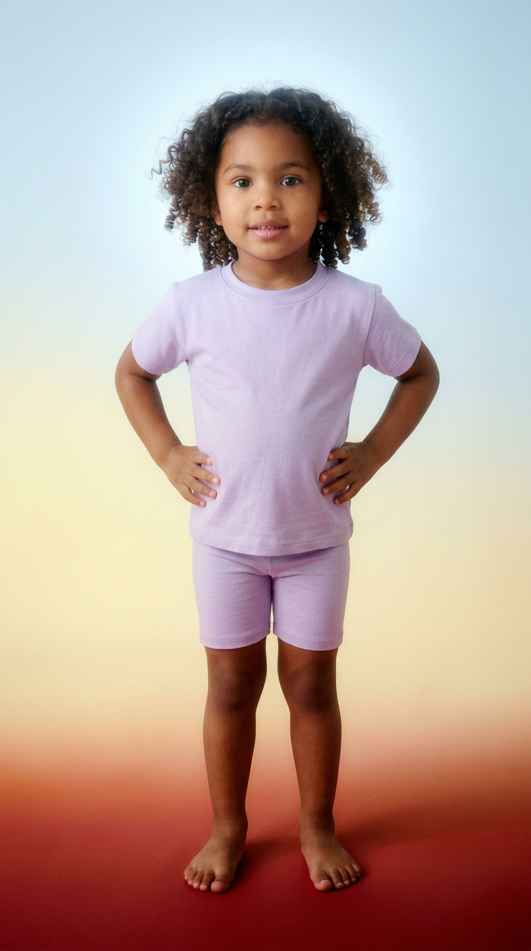 AI product shot of The Everyday Set - Lavendar