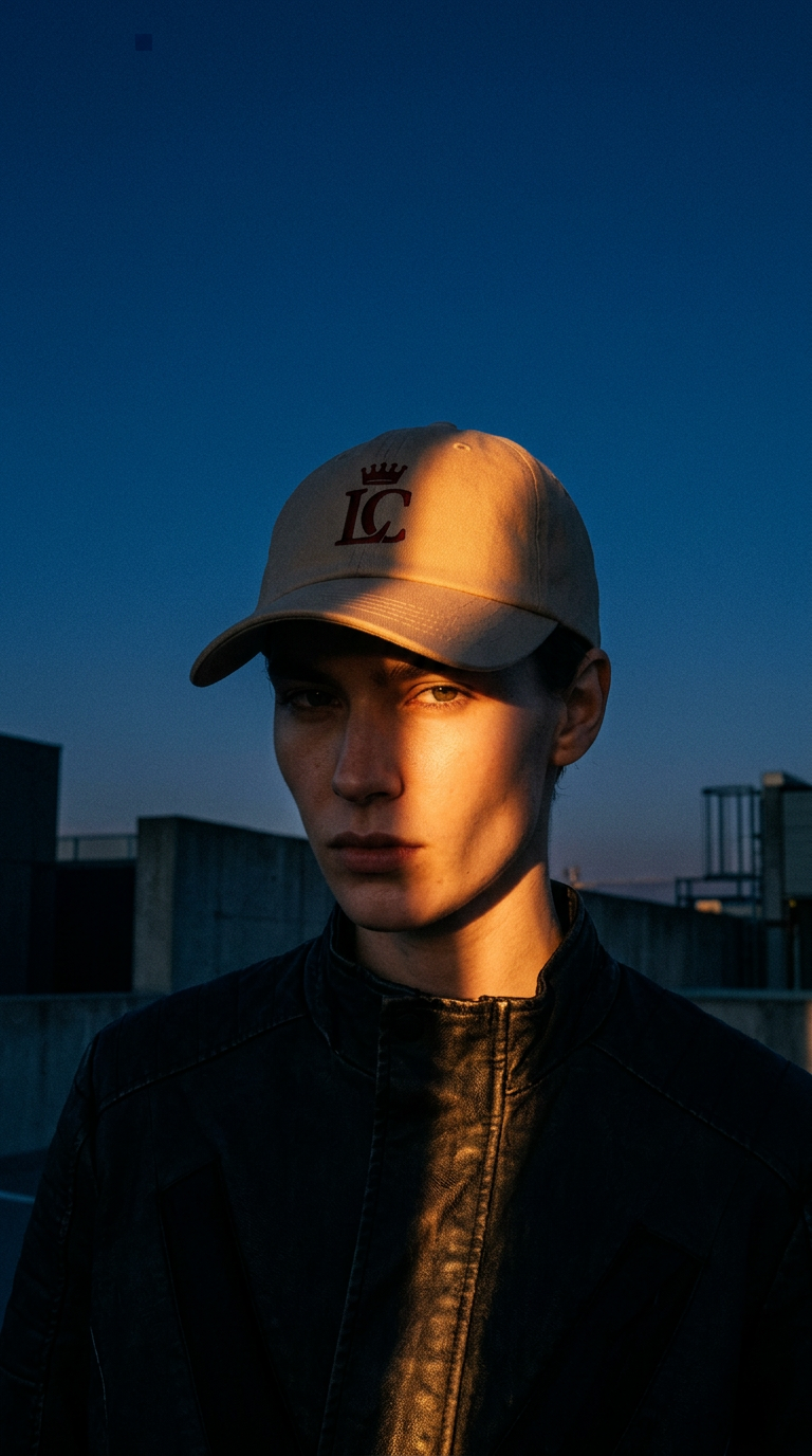 AI product shot of Luma Clara Cap