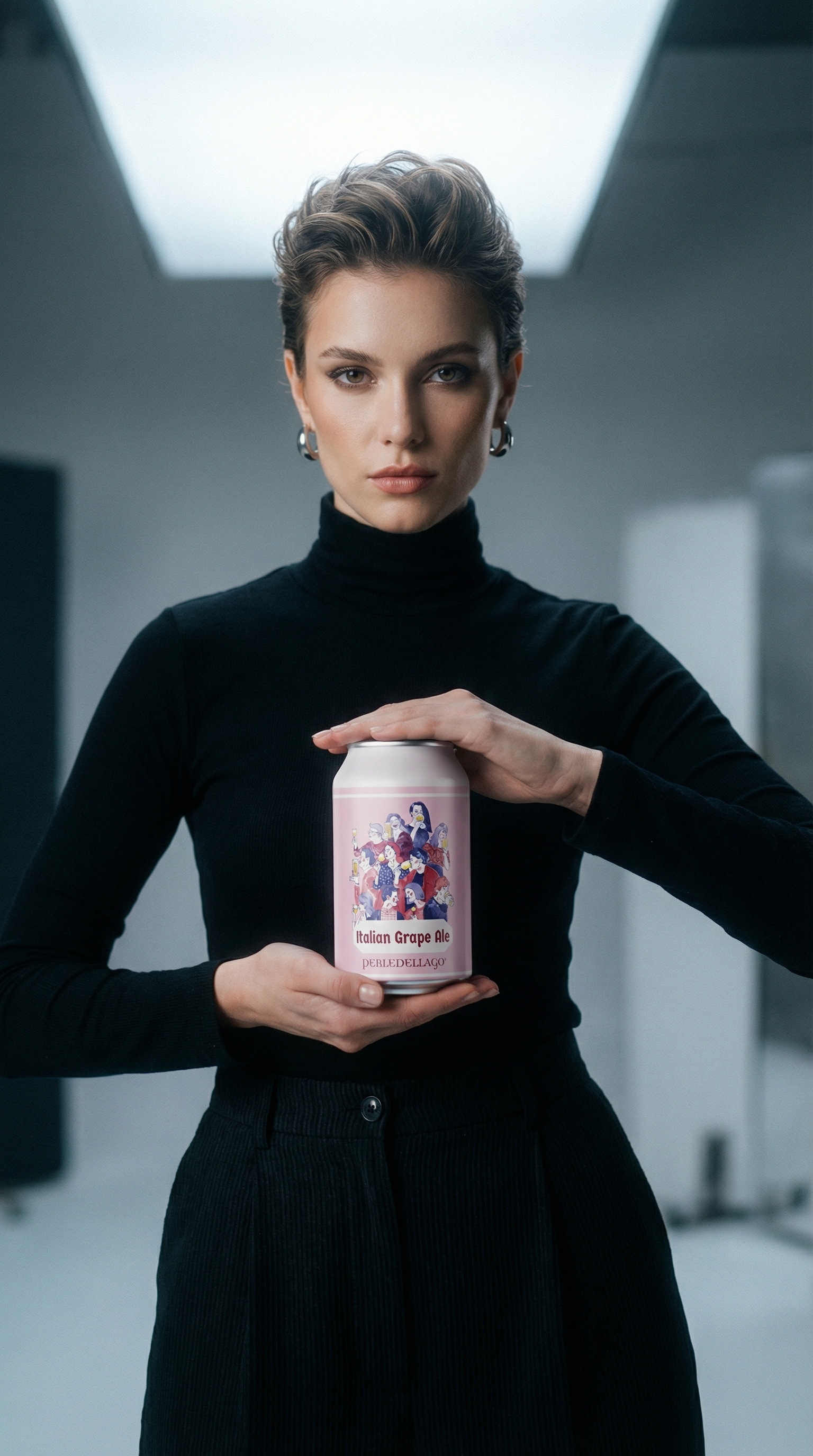 AI product shot of Birra Artigianale ITALIAN GRAPE ALE - Lattina 330ml