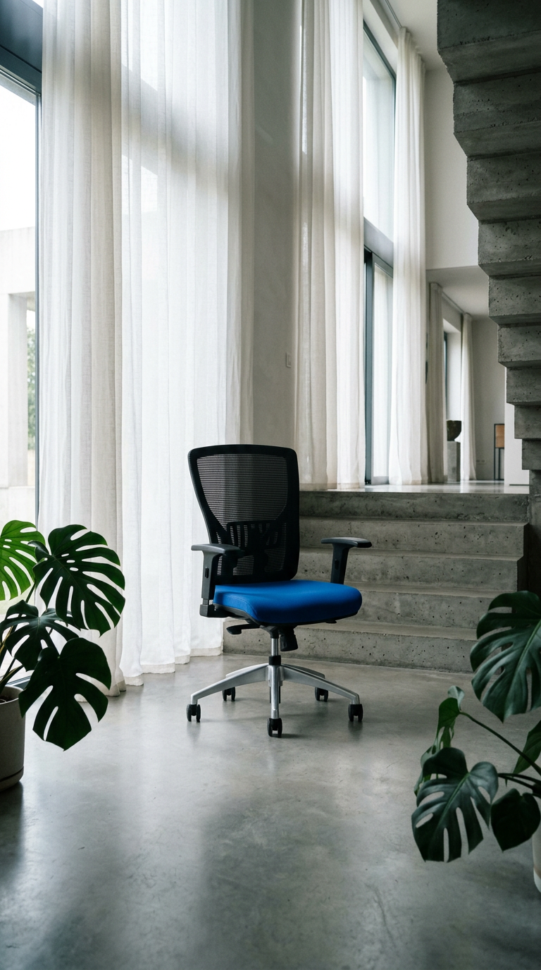 AI product shot of HALIA MESH BP – Kancelářské křeslo