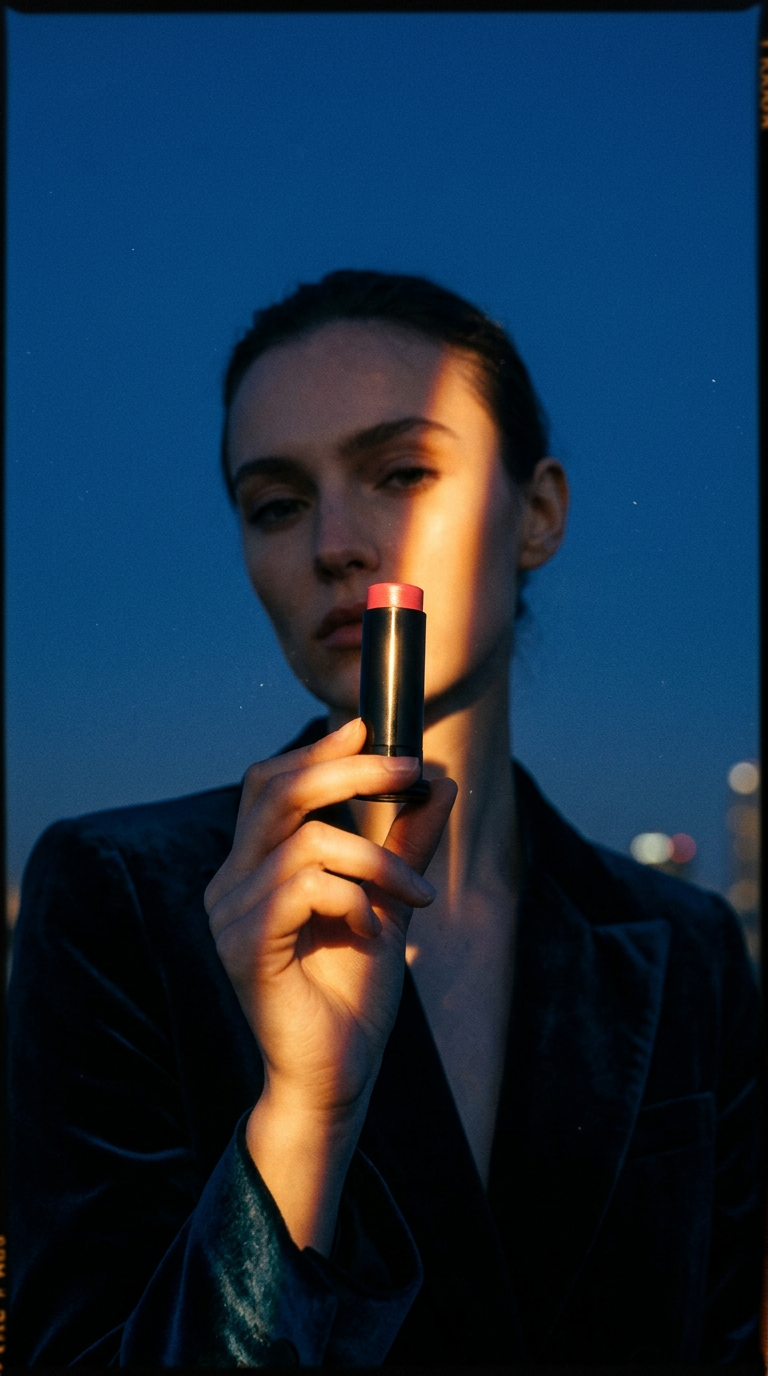 AI product shot of ProtecTint Tinted Creme Stick – Hydrating, Protective & Buildable Coverage