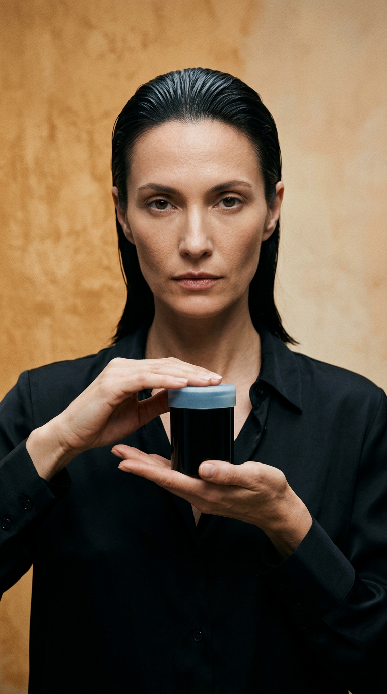 AI product shot of OPULENCE HAIR OIL