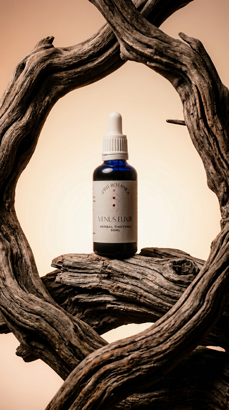 AI product shot of Venus Elixir 50mL