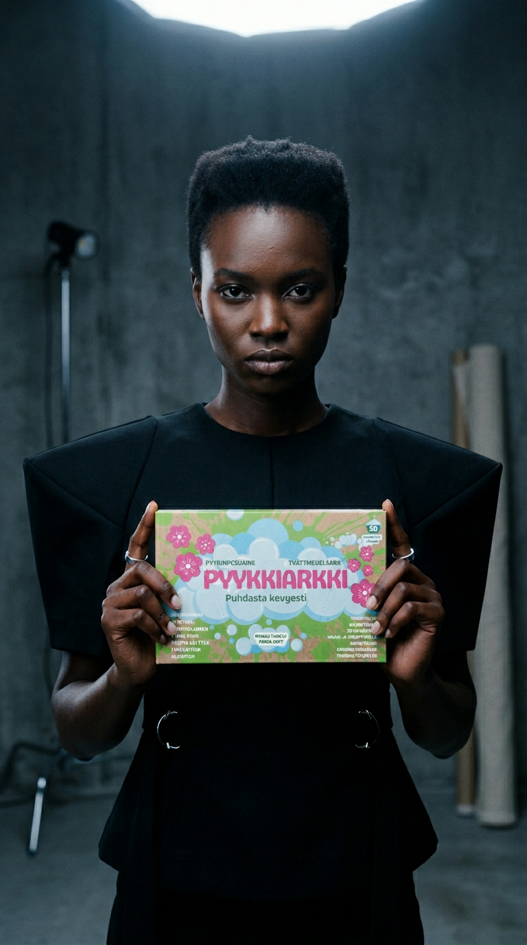 AI product shot of Laundry Sheet Fresh Scent