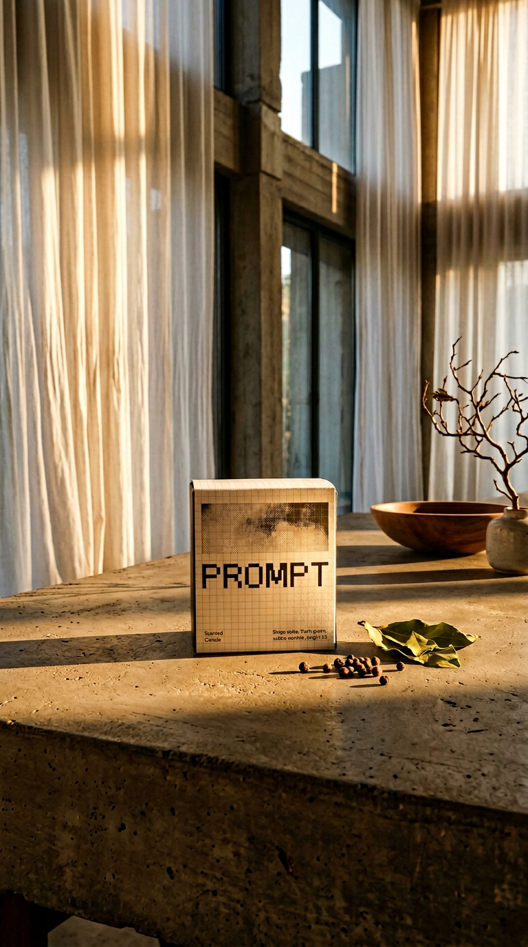 AI product shot of PROMPT