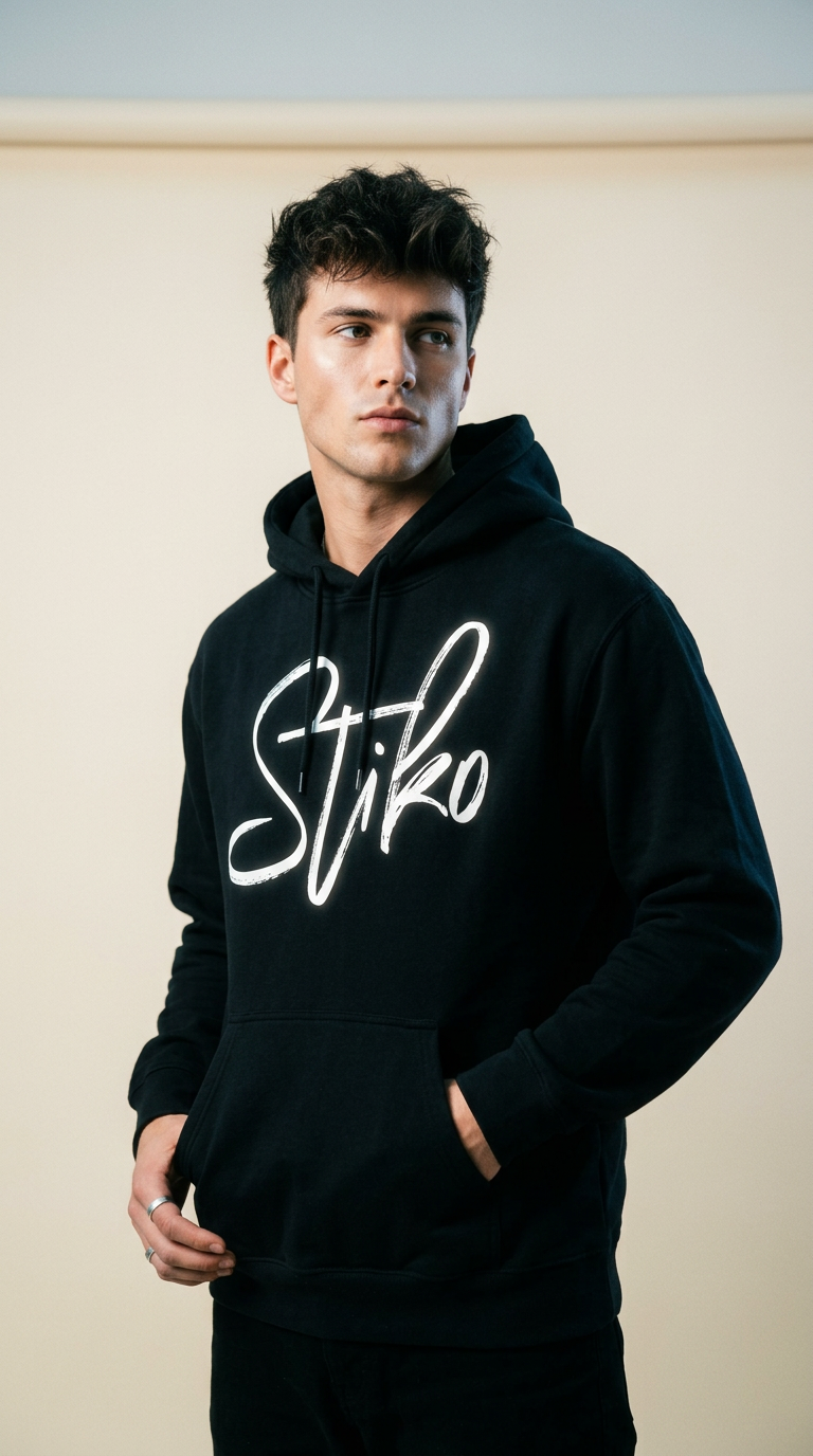 AI product shot of HOODIE – STIKO