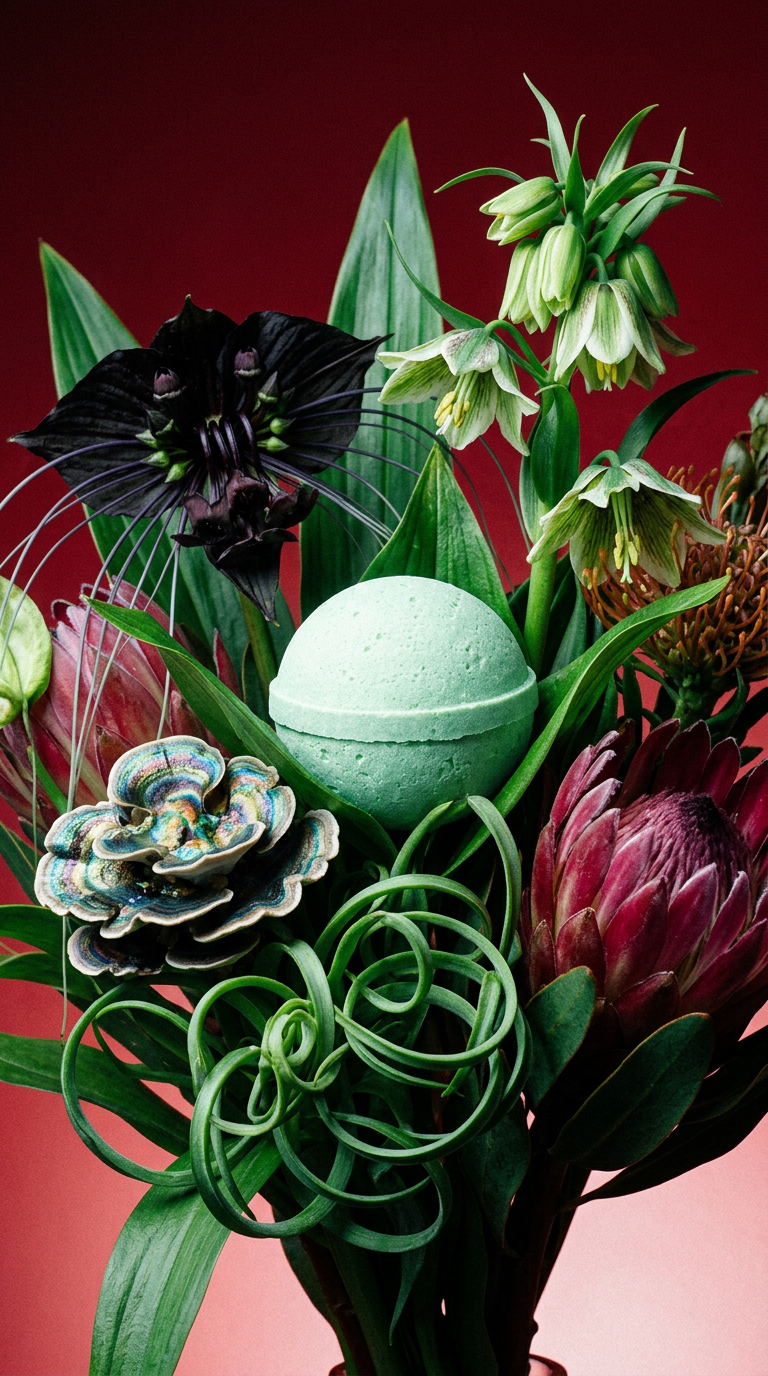 AI product shot of Badebombe RESET