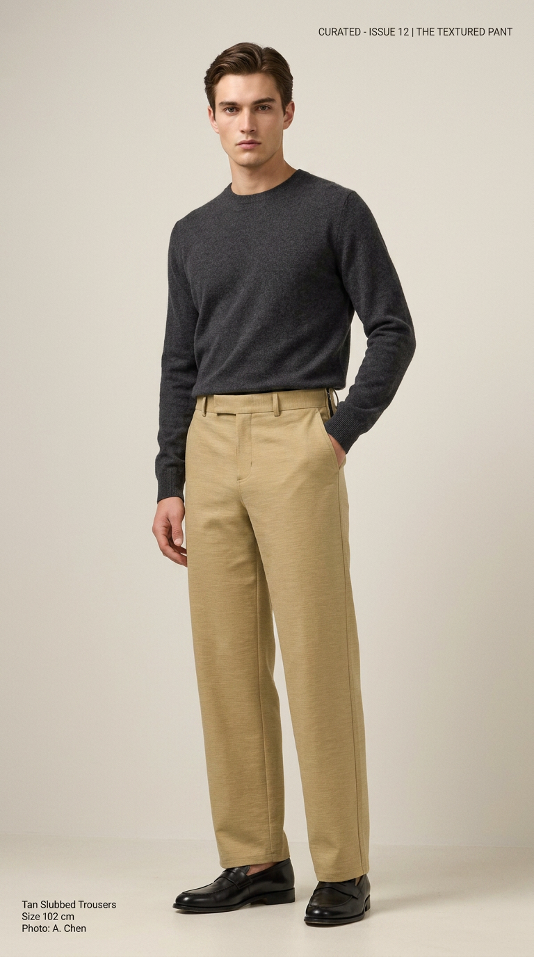 AI product shot of Carson Ponte Trouser