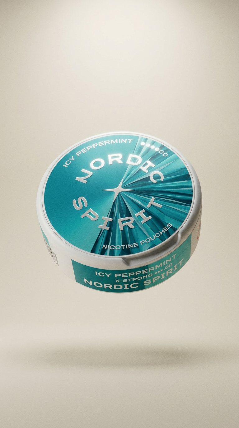 AI product shot of Icy Peppermint