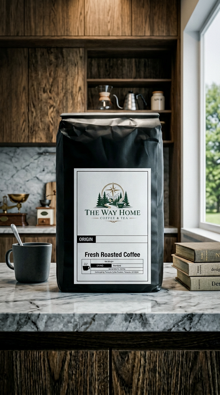 AI product shot of 6 Bean Blend