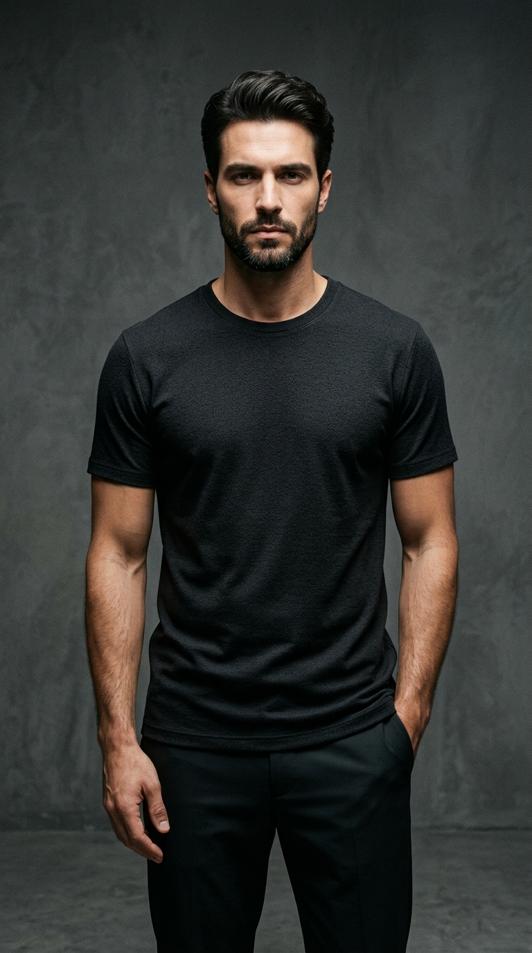 AI product shot of Rooted Hair Co T-Shirt