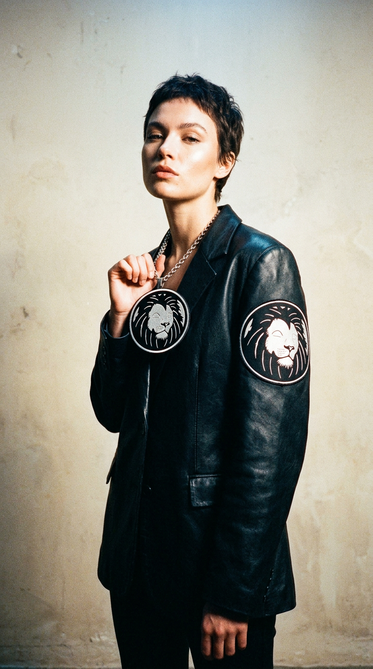 AI product shot of BlvckLionExpress