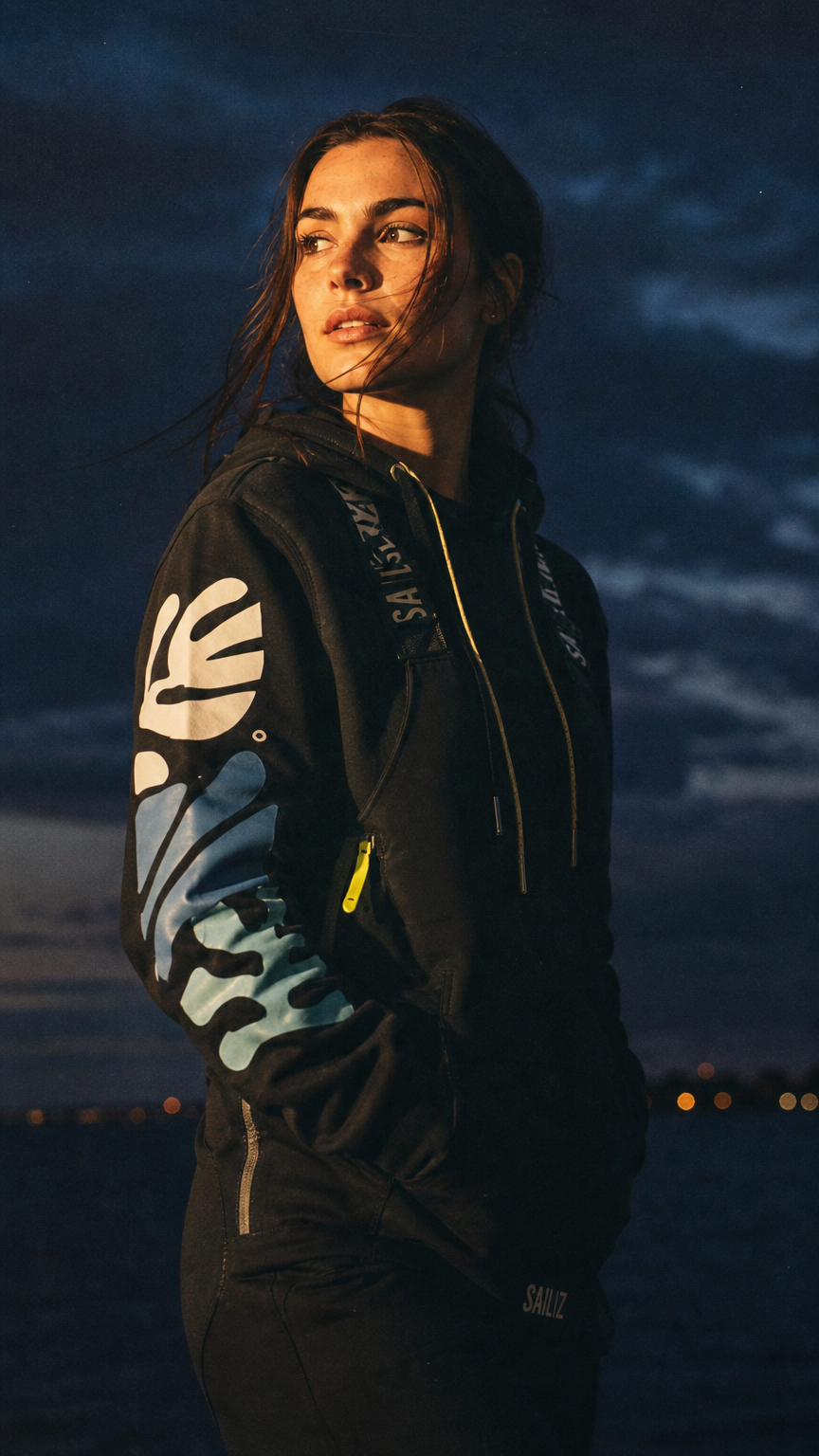 AI product shot of Sailiz Sweatshirt