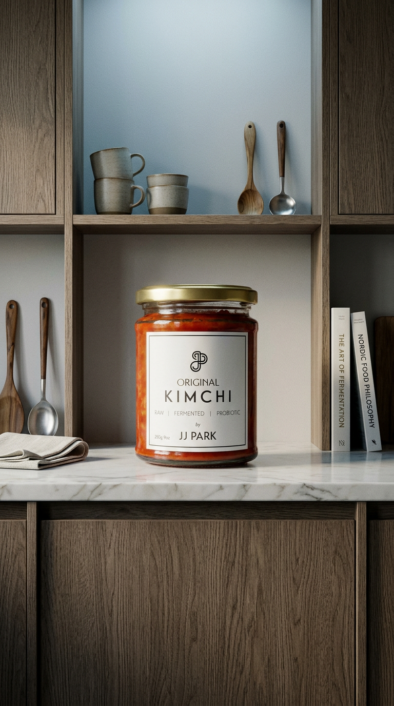 AI product shot of Original Kimchi