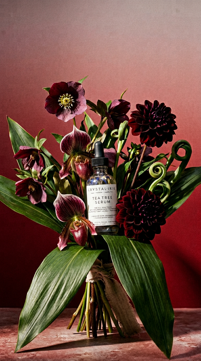 AI product shot of Tea Tree Serum