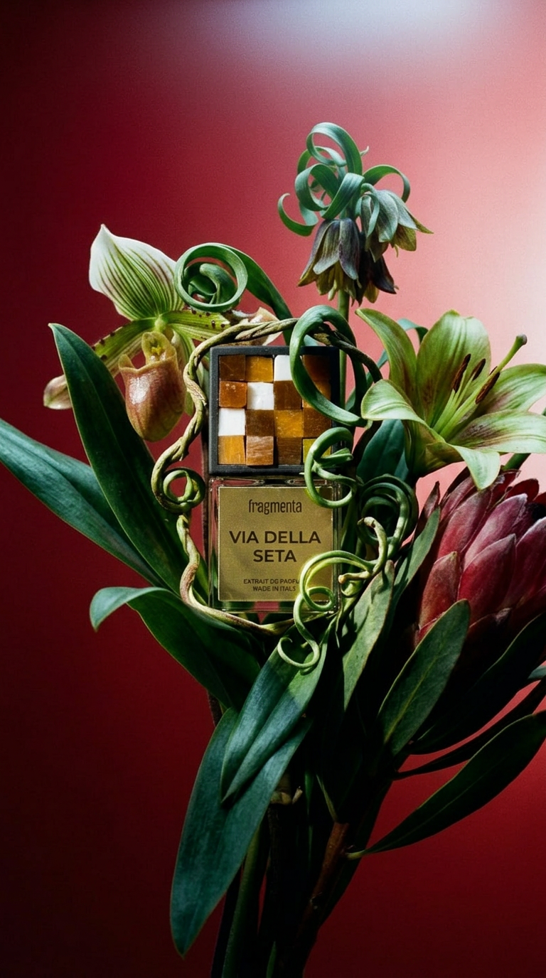 AI product shot of Via della Seta