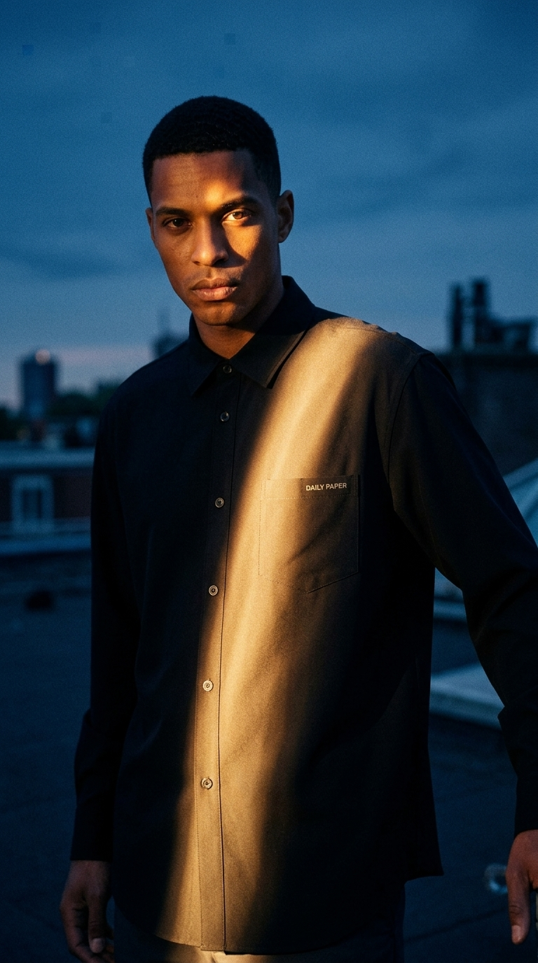 AI product shot of The Everyday Performance Shirt