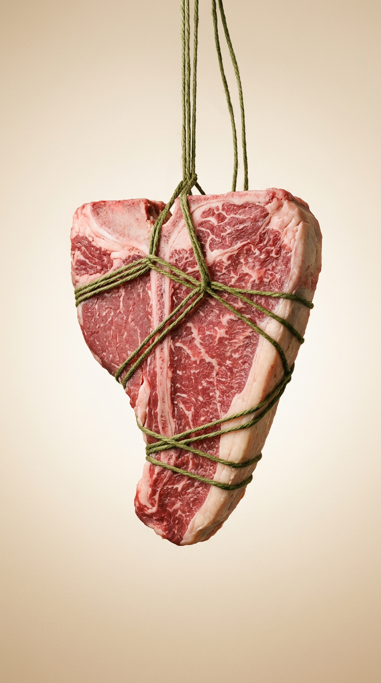 AI product shot of T-Bone Maturado