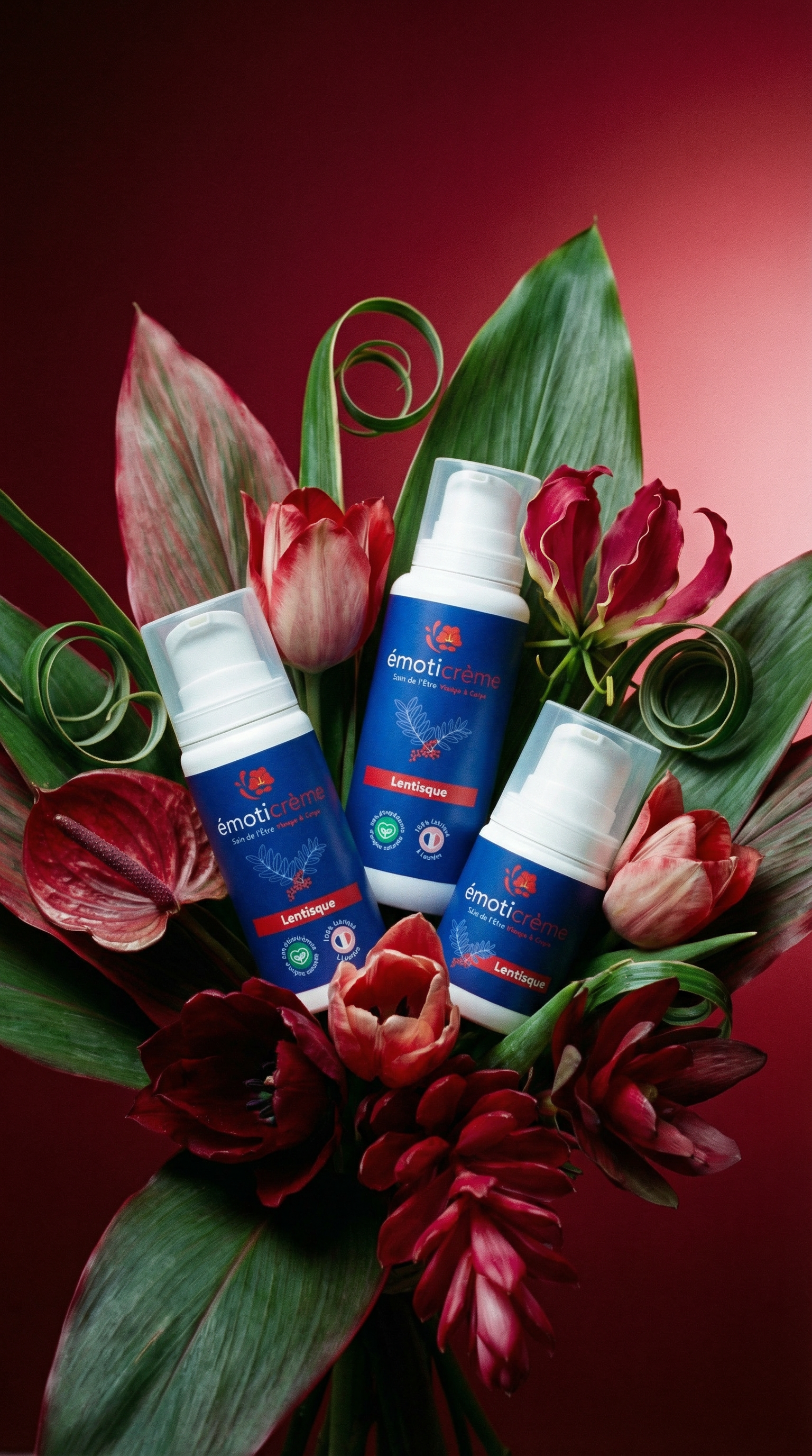 AI product shot of Émoticrème® Lentisque