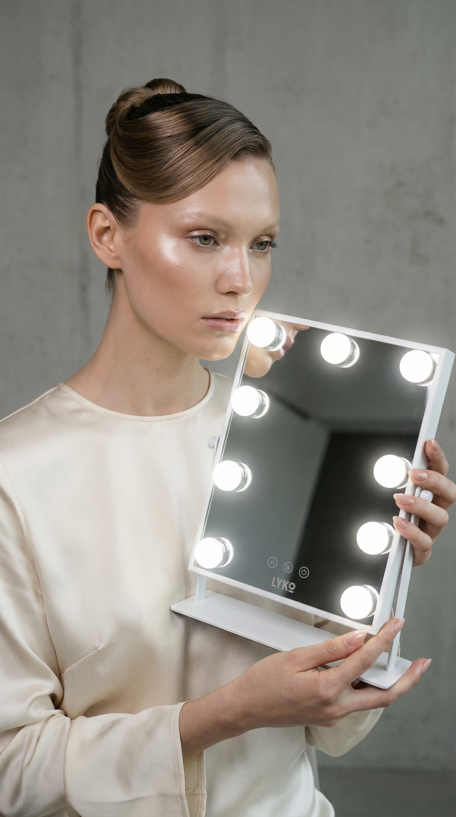 AI product shot of By Lyko Hollywood Led Mirror