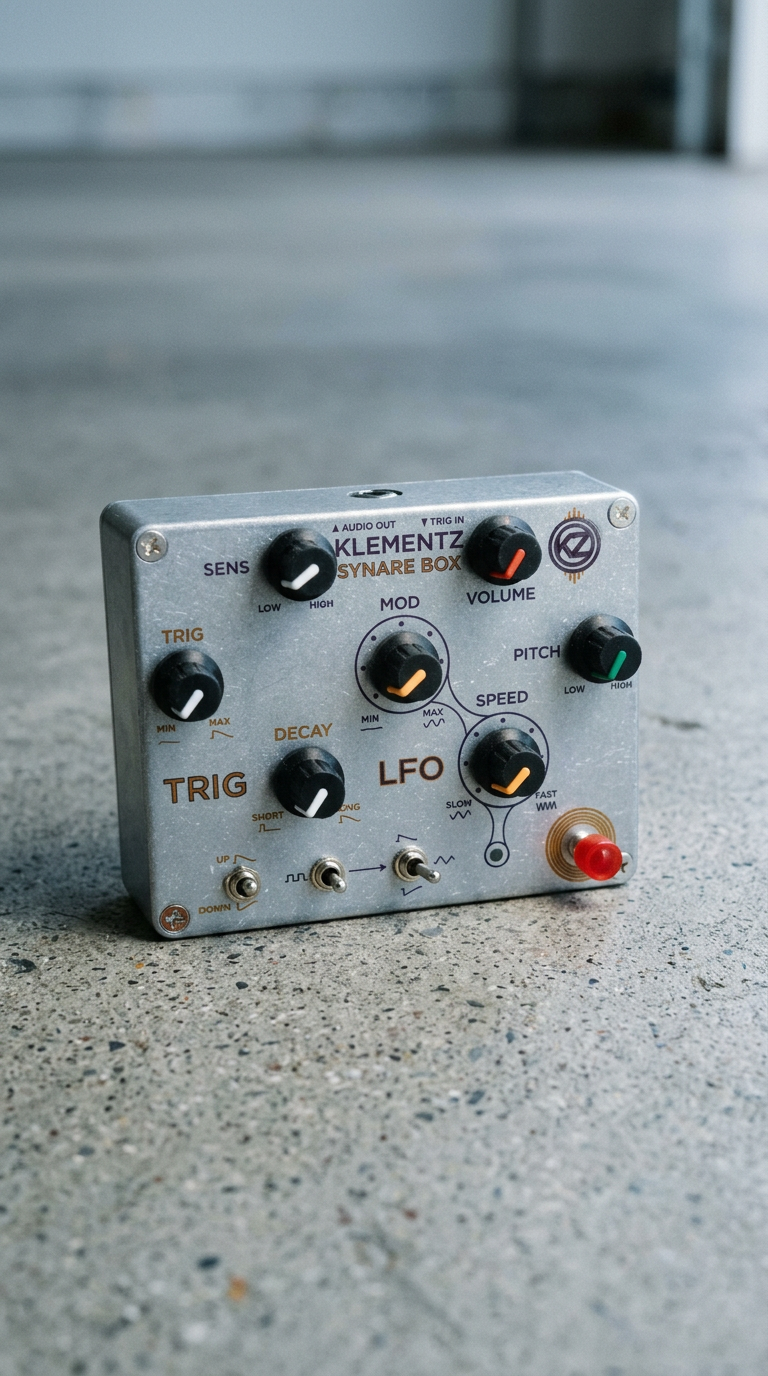 AI product shot of Synare Box 💥 V2