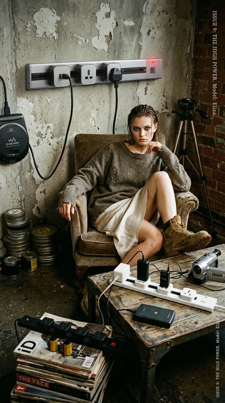 AI product shot of مجرى افياش كهربائي