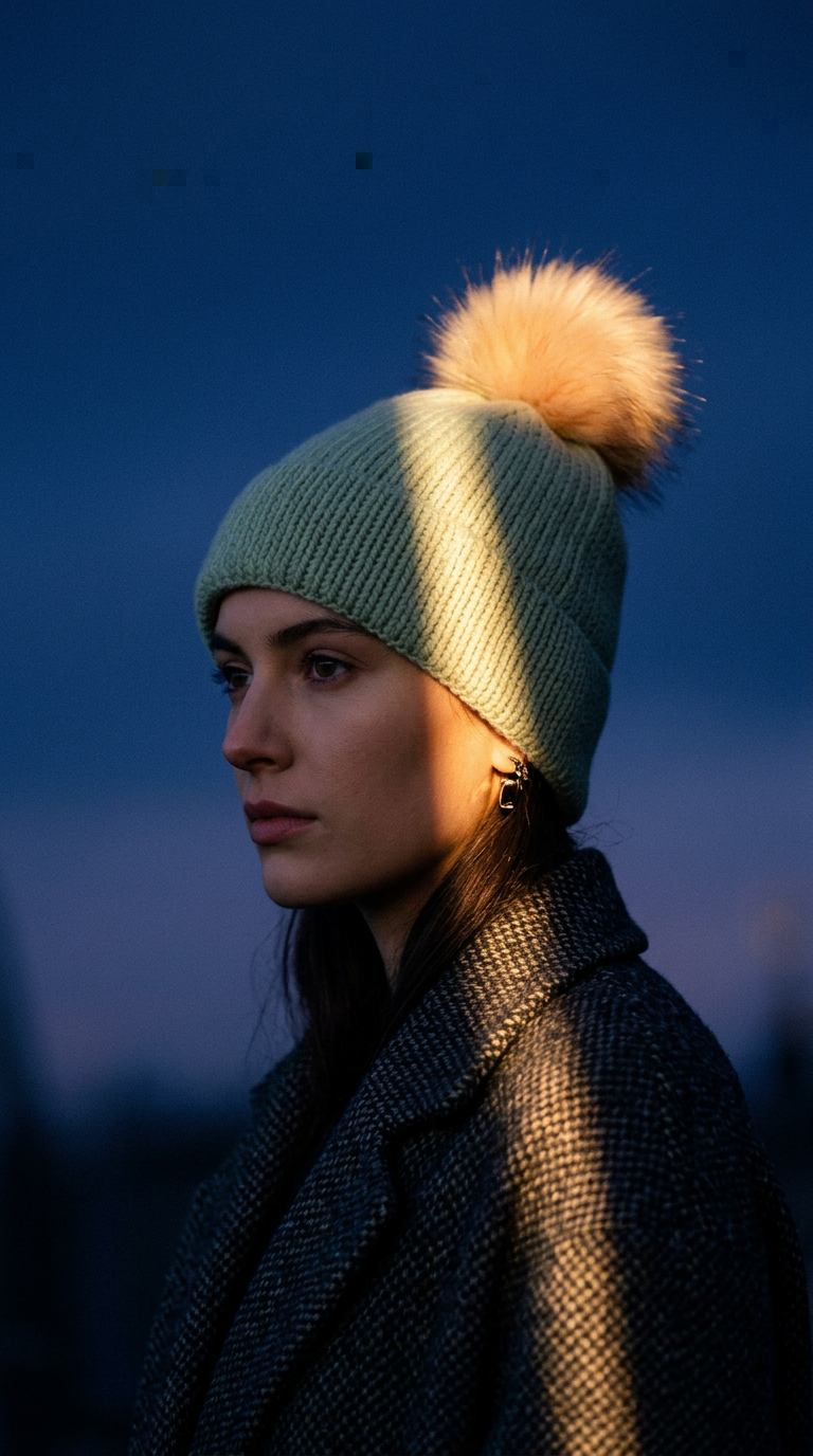 AI product shot of A. Opie Designs - Elements Hat Knitting Kit
