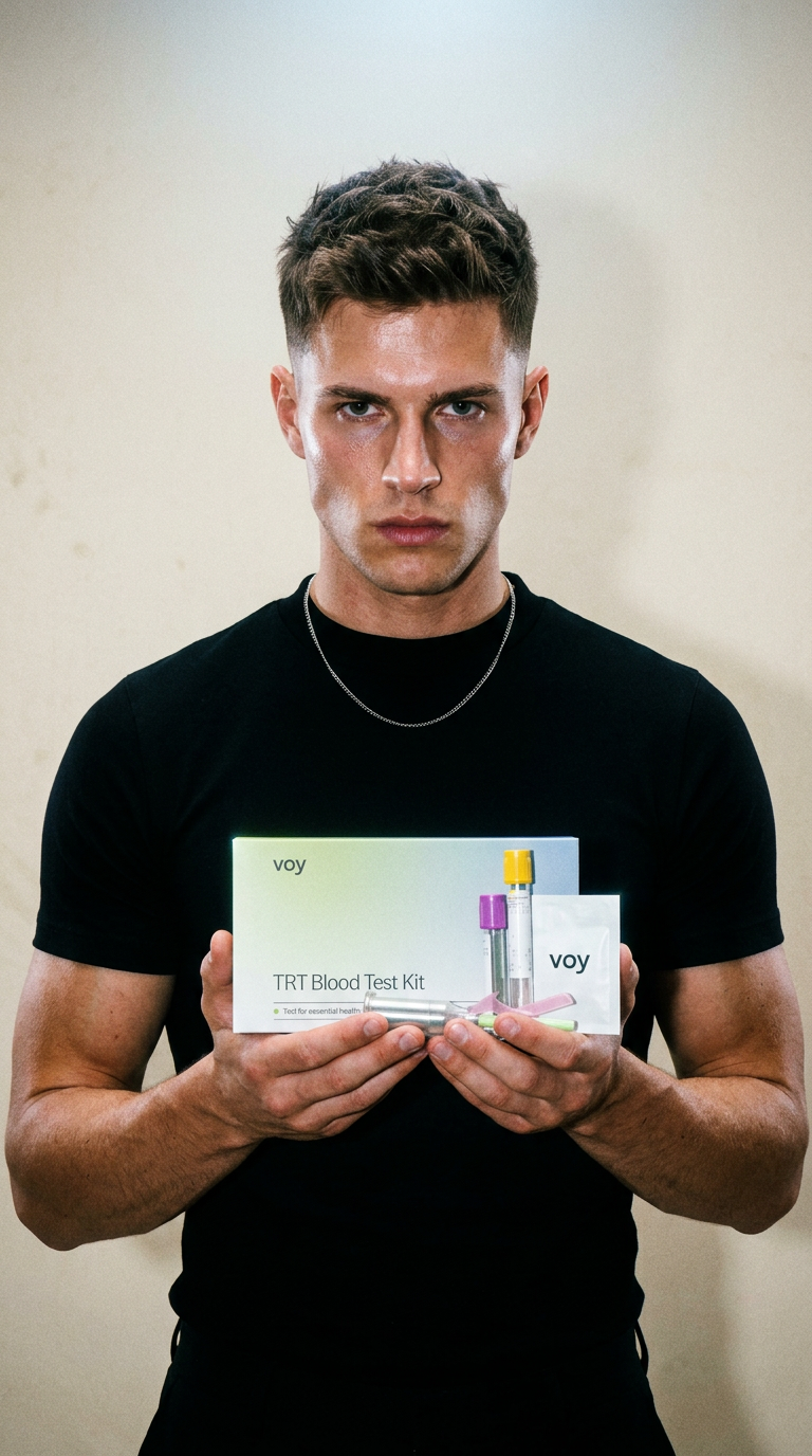 AI product shot of Enhanced Testosterone Blood Test