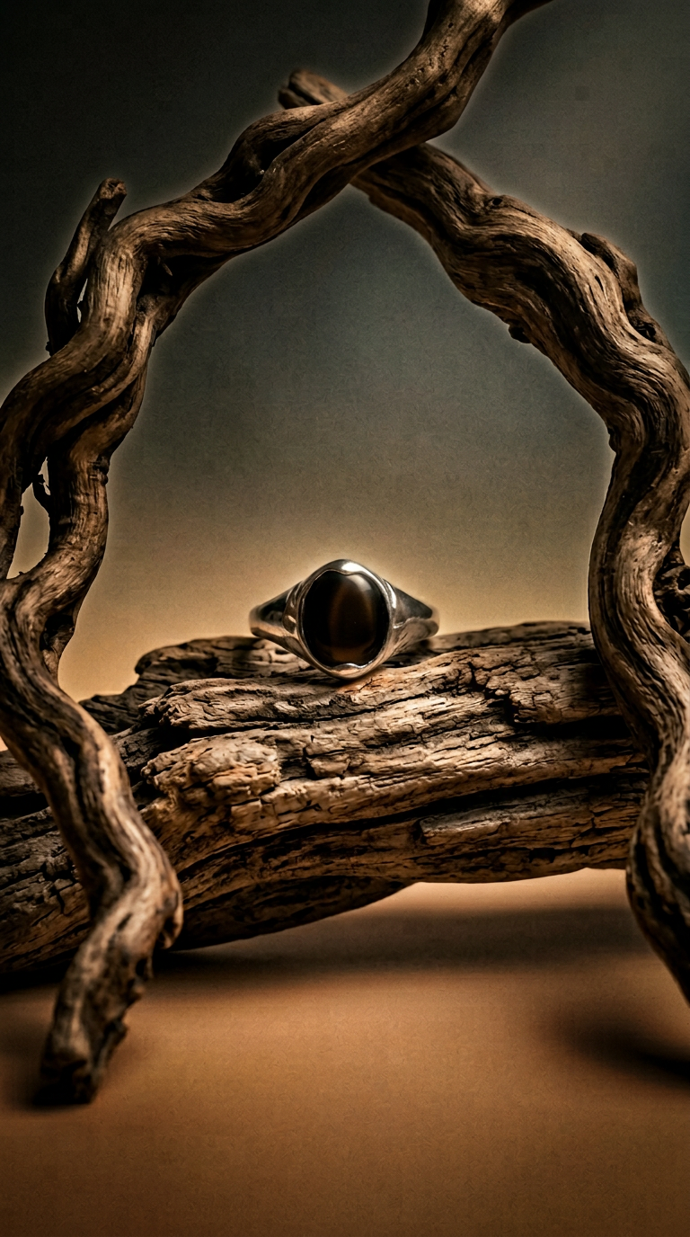 AI product shot of 𝗦𝗶𝗴𝗻𝗲𝘁 𝗦𝘁𝘆𝗹𝗲𝗱 𝗥𝗶𝗻𝗴